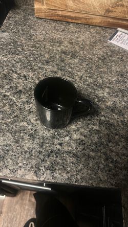 Black Ceramic Coffee Mug
