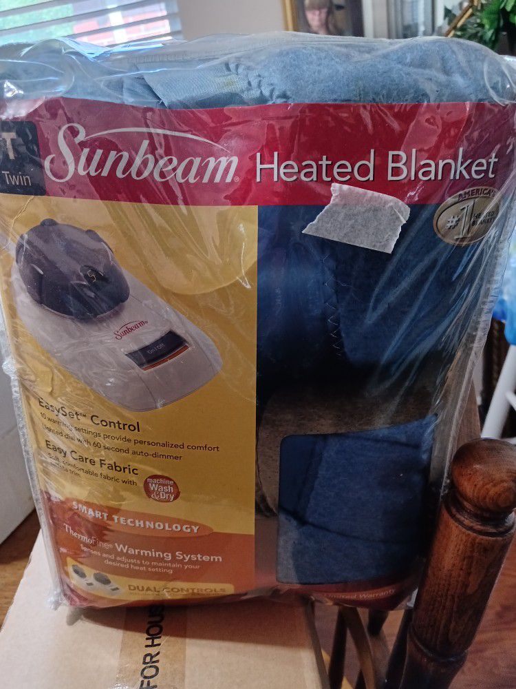 New Sunbeam Twin Electric Warming Blanket