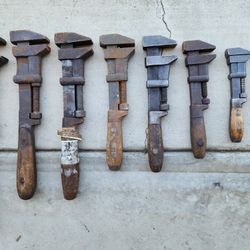 Monkey Wrench Set Vintage 1920's? Possibly Railroad Related. (Please Read) 