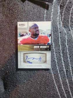 Dallas Cowboys Autographed Rookie Card