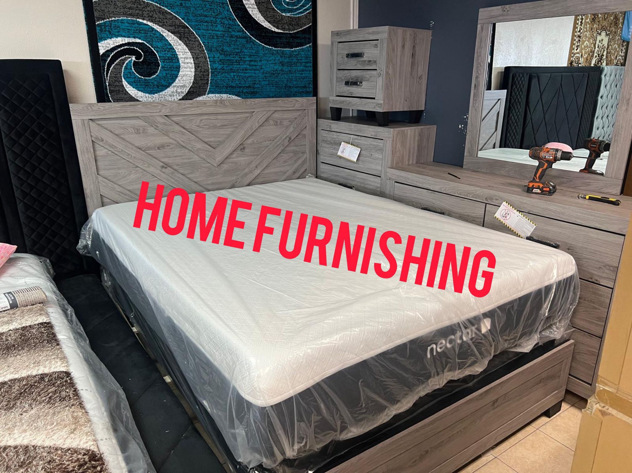 Furniture bedroom queen, size