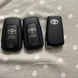 Key fobs For Toyota CHR 2018 And Toyota rav4 2020
