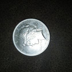 1922 U.S. Silver Peace Dollar Coin