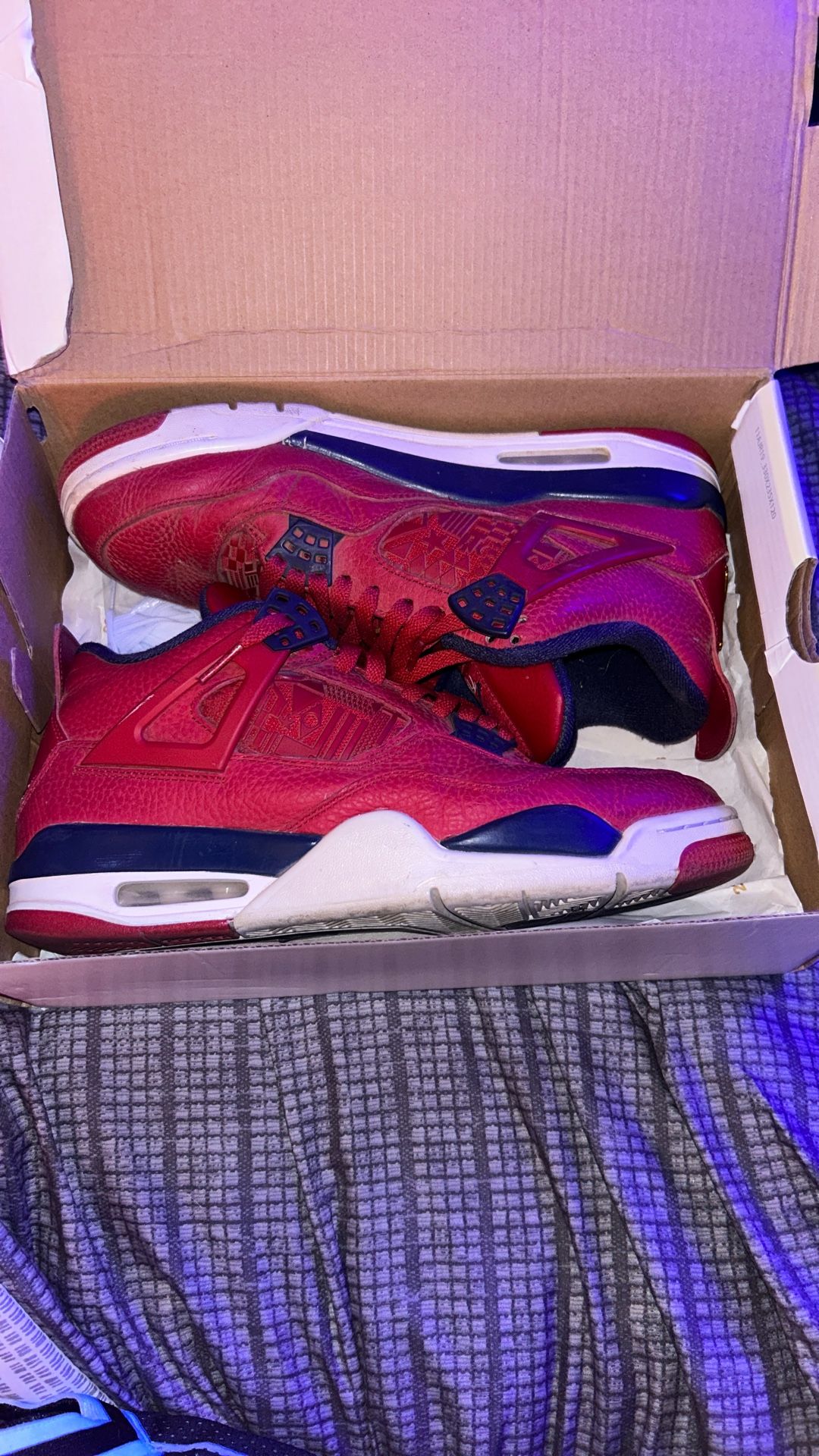 Jordan 4 “Red Fiba”
