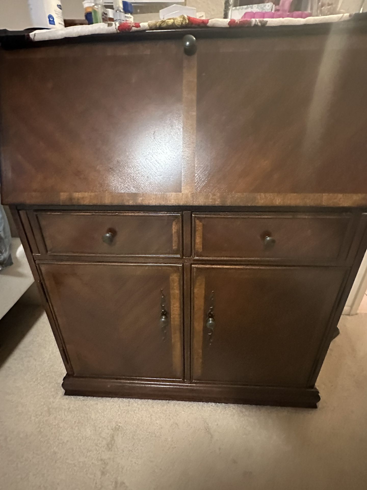 Antique Secretary Style Desk