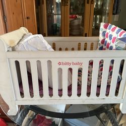 Bitty Baby Crib For Dolls Is Heavy Wood