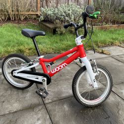 Woom Original 2 Kids Bike (14”) – Free-Spin Rear Wheel + Original Included