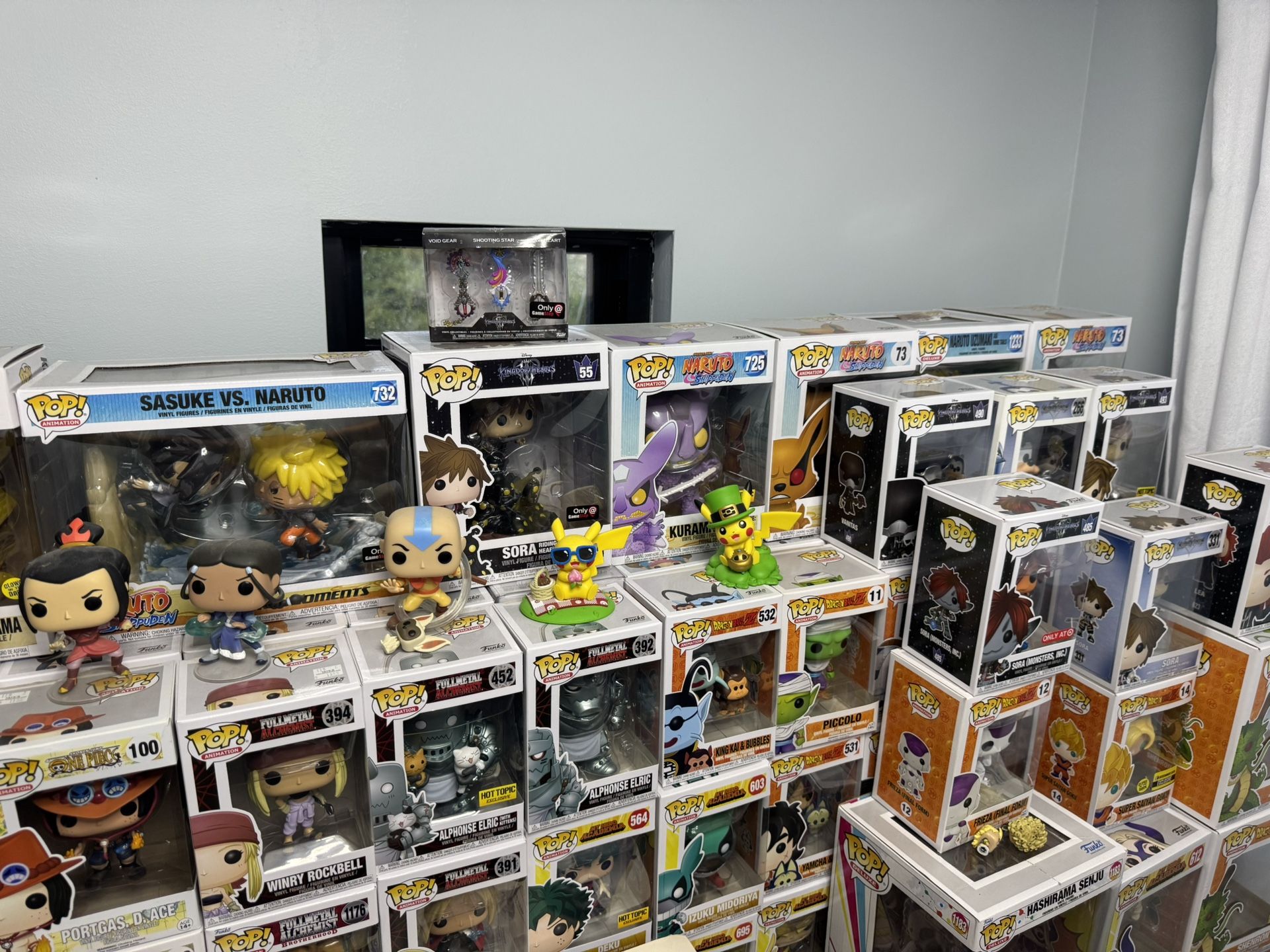 139 Funko pop ( Naruto, one piece, kingdom hearts, dragon ball, my hero academia …..