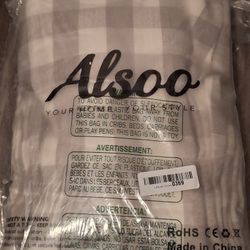 Alsoo Checkered Tablecloth Washable Buffalo Plaid Table Cloth Cotton Linen Gingham Table Cover. $30 BRAND NEW!