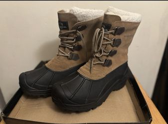 New Weatherproof Traverse Il Leather Boot Thinsulate Faux Fur Mens Size 12 Warm Lining