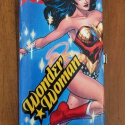Wonder Women Clam Shell Wallet $20