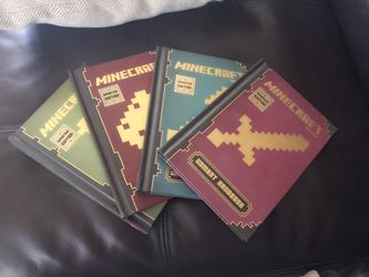 MINE CRAFT BOOKS LOT OF 4