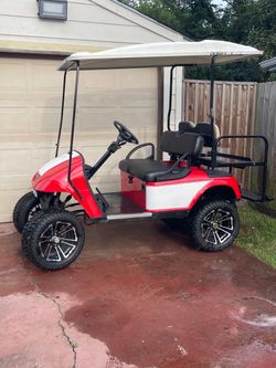 Ezgo 36 volt  Speedy red.