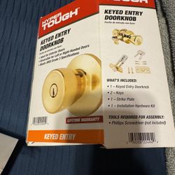 Hyper Tough DoorKnob With Keys