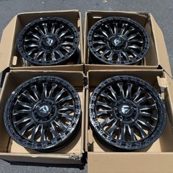 (4) 20” Fuel Wheels for Toyota Tundra