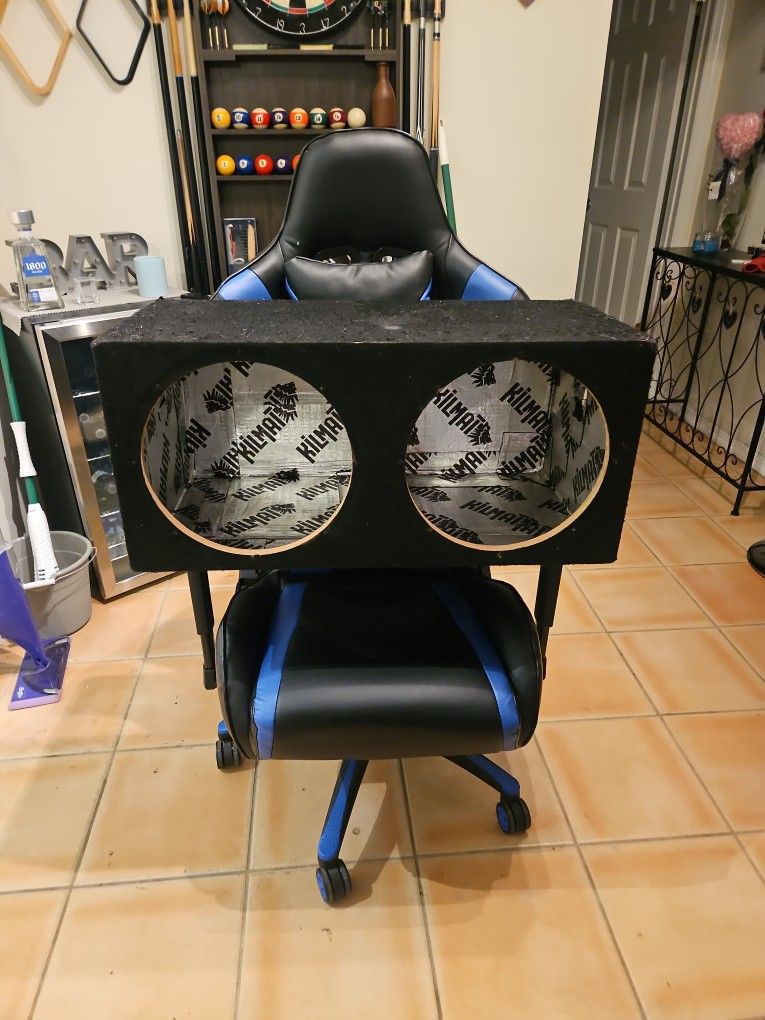 Dual 12" Subwoofer Box