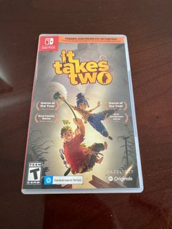 Nintendo Switch It Takes Two Game Cartridge CIB