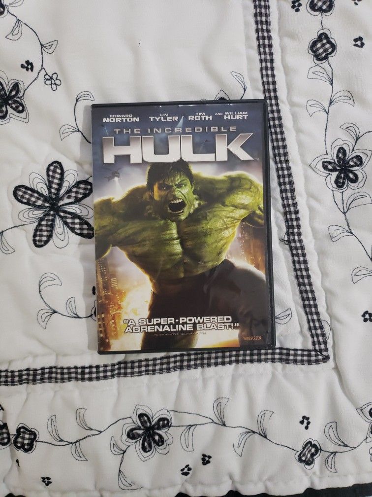 The Incredible Hulk 2008 DVD