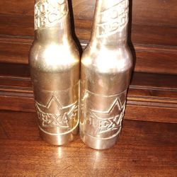 Brass Texas Long Neck Beer Bottles