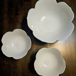 Serving and dip bowls