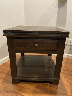 Wood Side Table