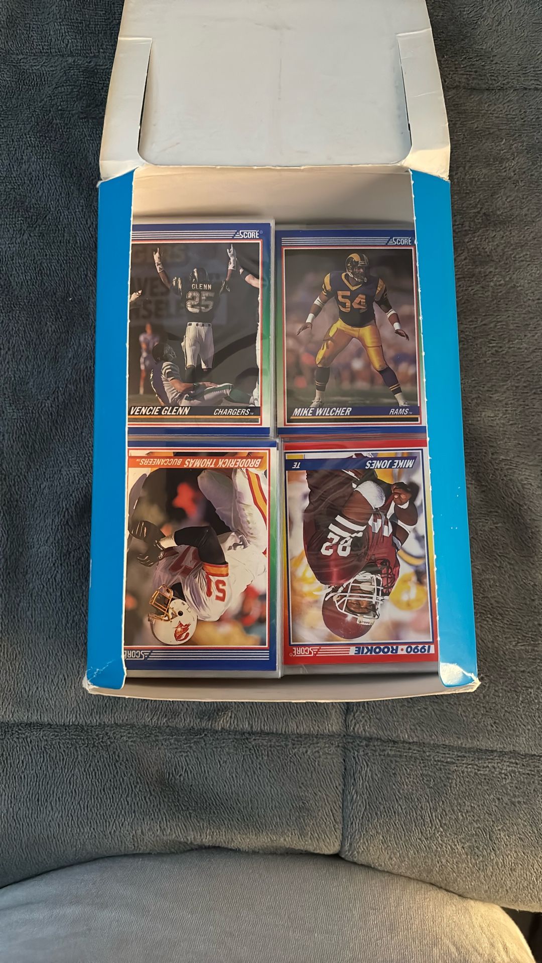 Bulk Topps Score NFL Football Player Cards
