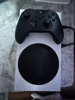 Xbox Series S console with controller
