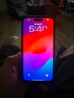 Black iPhone 15 Pro Max