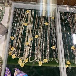 Sterling Silver Chain Necklaces ALL NEW 