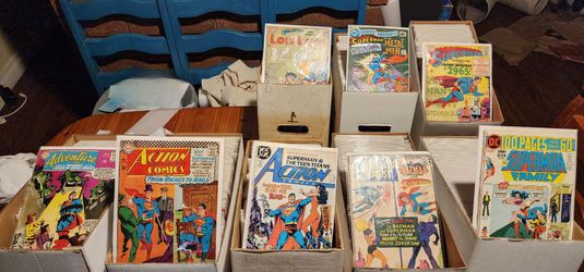 DC Comics!!! 8 Short Boxes For Sale Comic Books