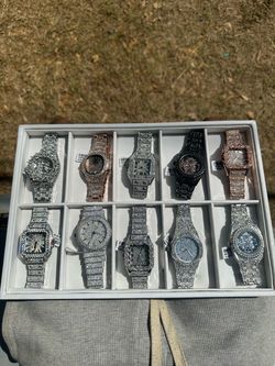 Mossanite luxury watch