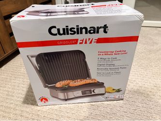 NEW CUISINART GRIDDLE 5in1
