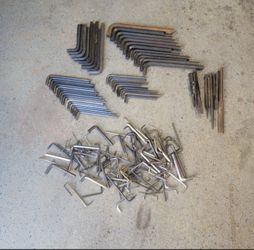 Roughly 175 Allen Keys.All Of Them For $50 Up To 12 In Long