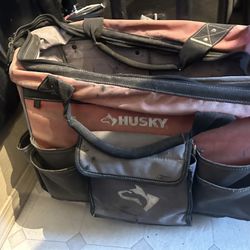 Husky Tool Storage Tote Bag Organizer 