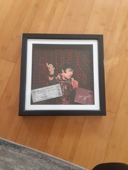 Elvis Shadow Box Frame