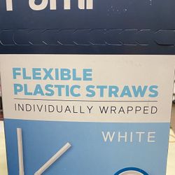 Flexible, Plastic Straws