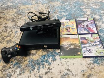Xbox 360 + Kinect & Games