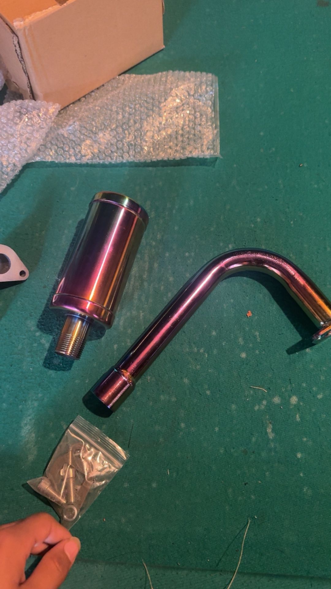 212cc Mini Bike Exhaust