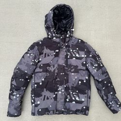 NWT Timberland Mens Goose Eye Down Jacket Warm Coat A1MYA Size Small New