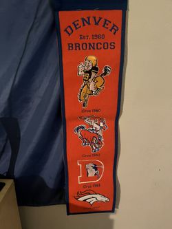 Denver Broncos Logo Banner