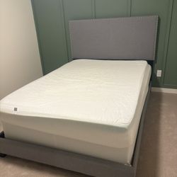 Full Size Wayfair Bed Frame, Box Spring And Mattress