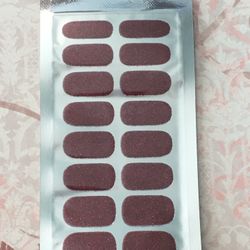 Burgundy Nail Wraps
