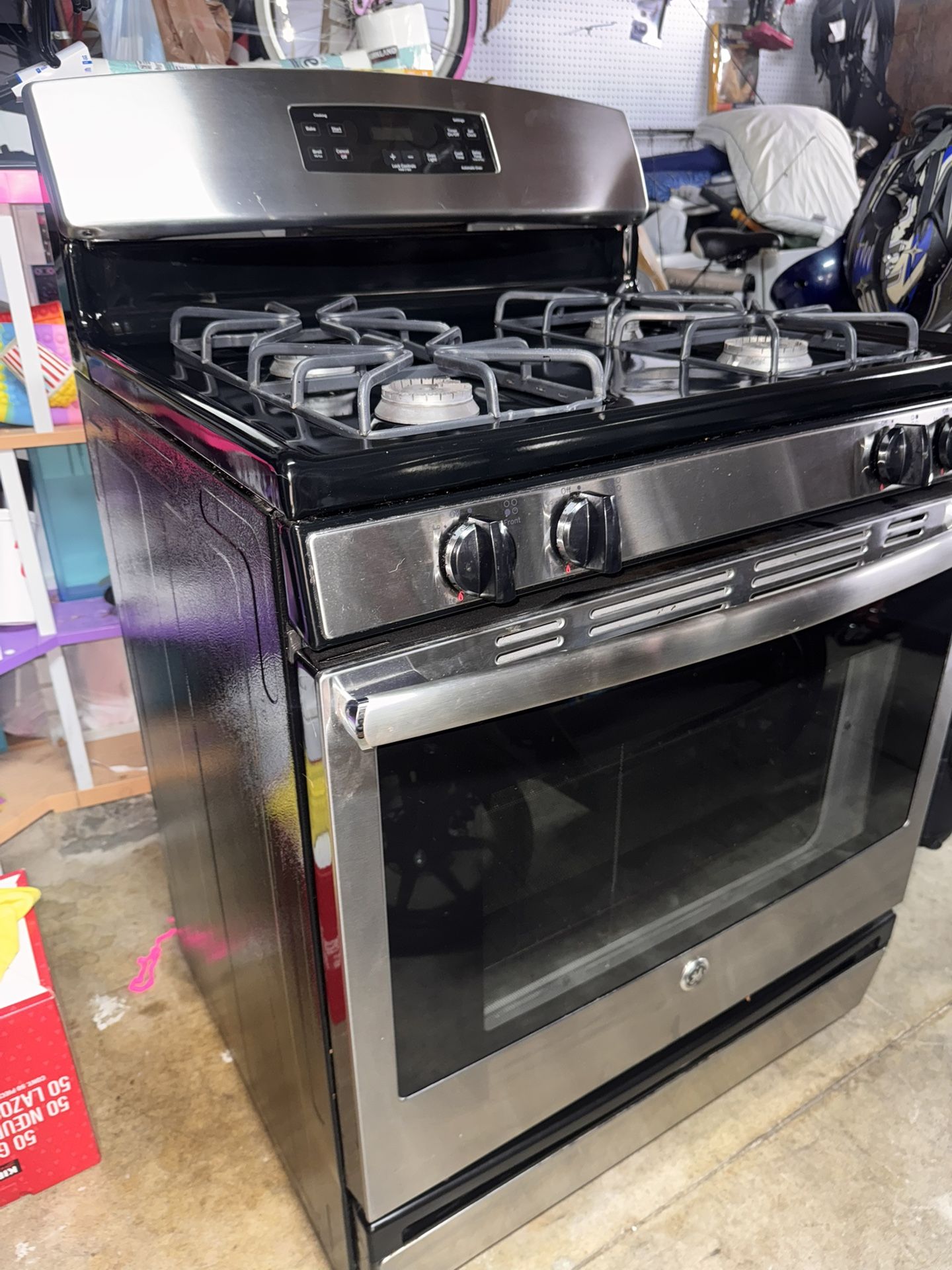 GE GAS STOVE