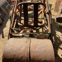 Old Tractor Front End Loader 
