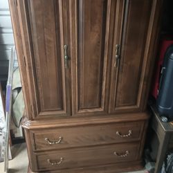 Ethan Allen Armoire Dresser 