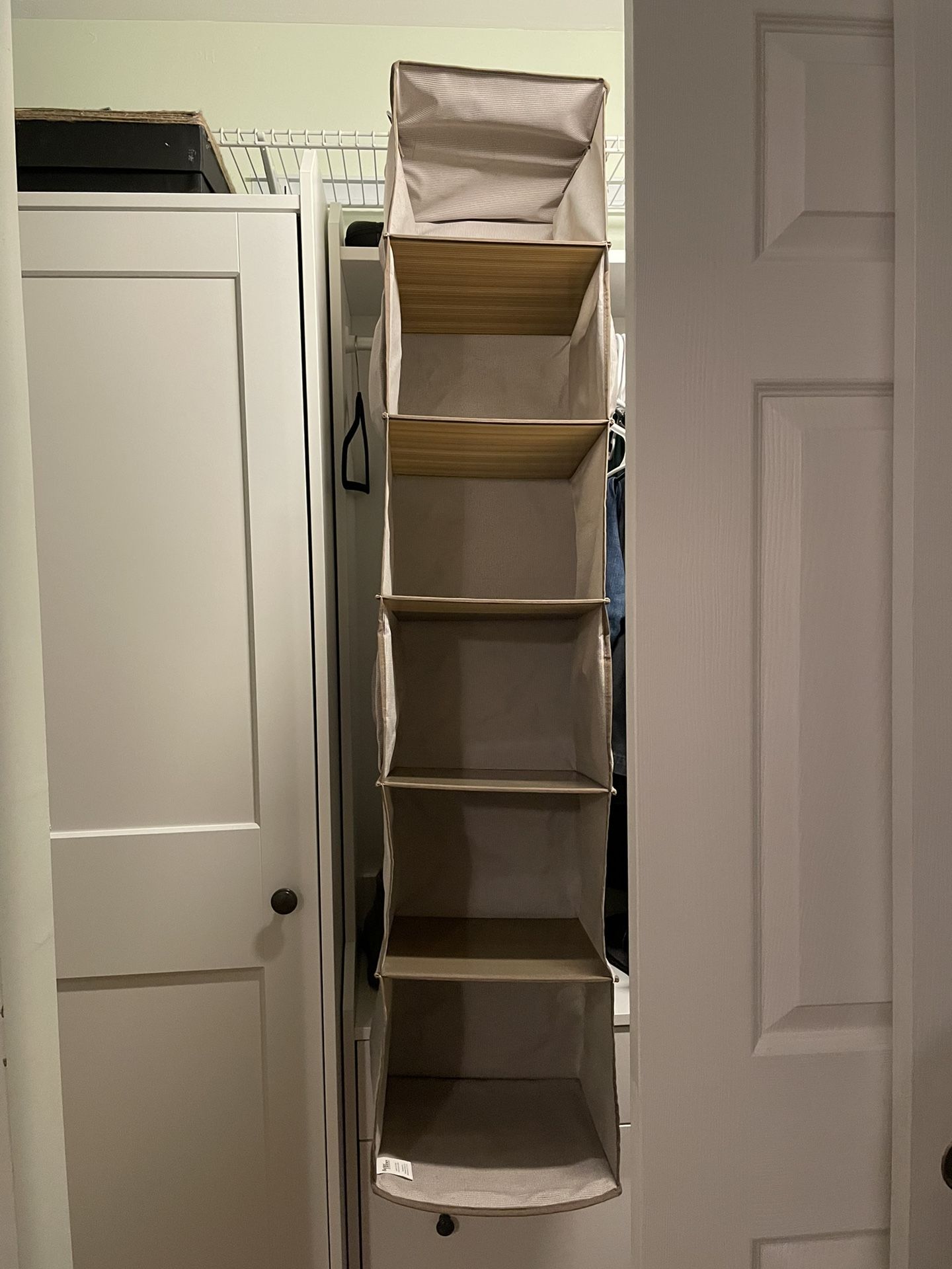  6 Tier Shelf Hanging Closet Organizer