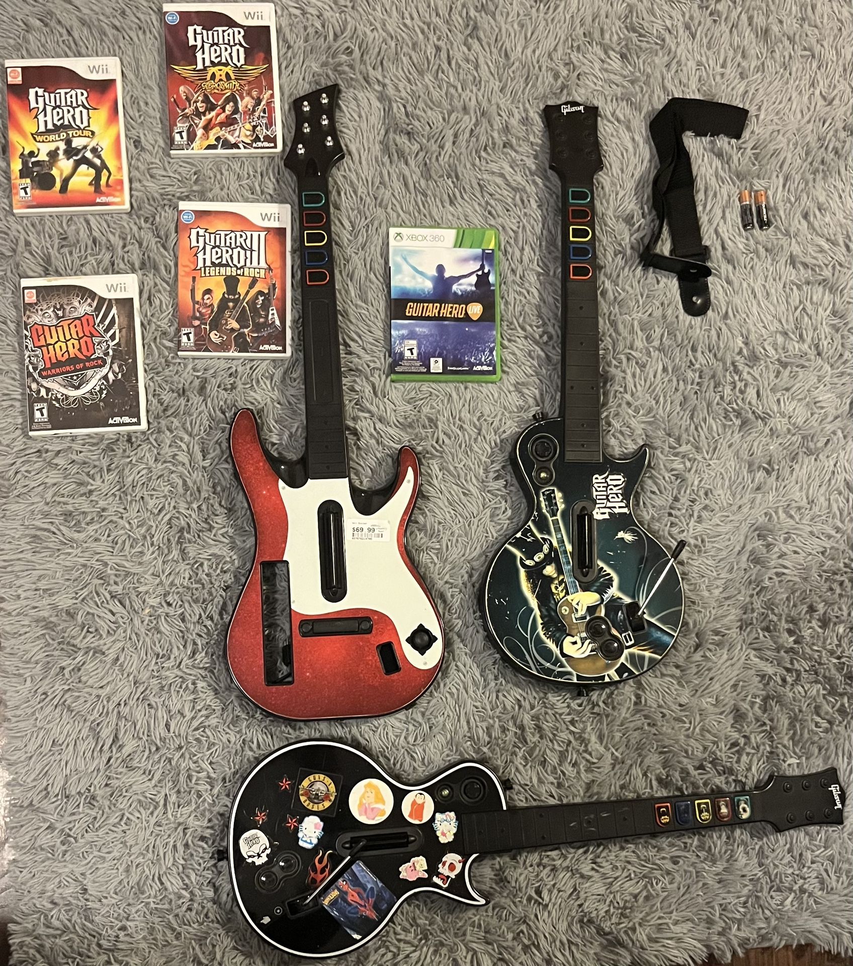 Guitar Hero Lot