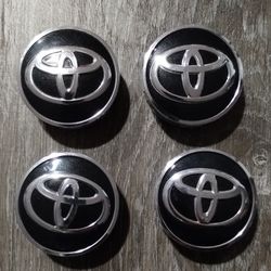 NEW TOYOTA OEM CENTER CAPS 54MM OR 2.125" FOR ANY TOYOTA  COROLLA OR PRIUS