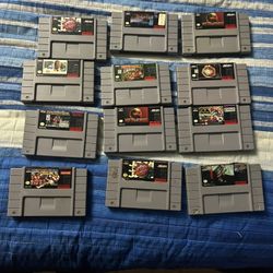 Super Nintendo Games 