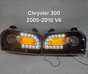 Chrysler 300 2005-2010 Headlights V6